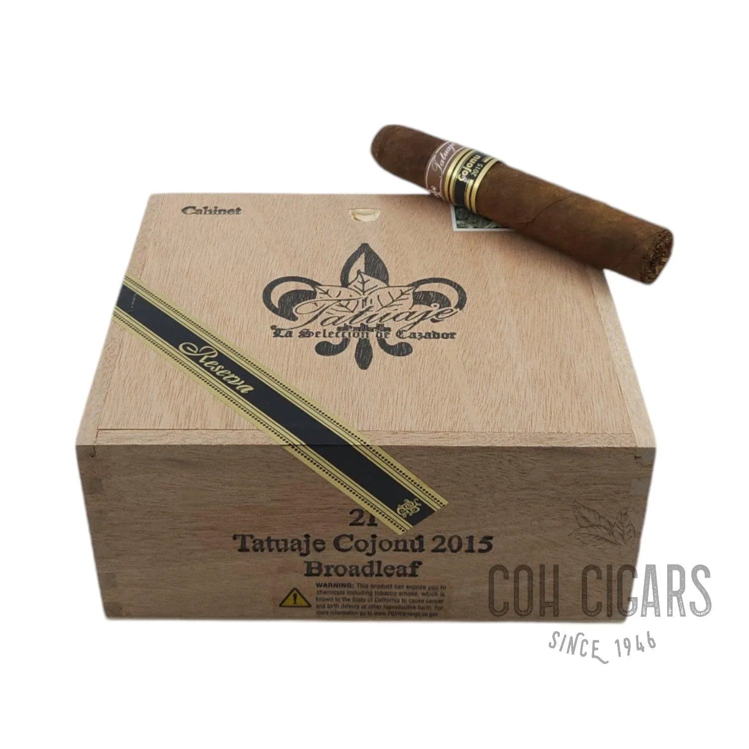 Cojonu 2015 | Box 21 | Tatuaje cigar - HK CohCigars -雪茄