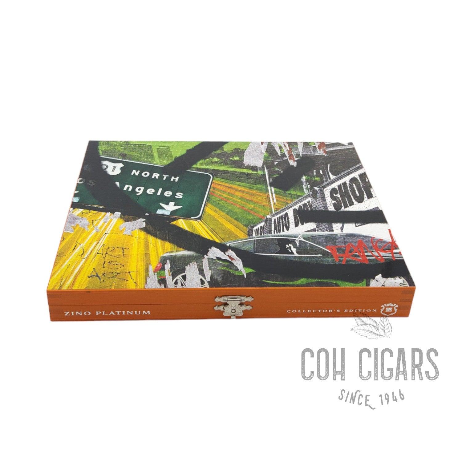 Coll. Ed. LA CarCult "Raw" | Box 10 | Zino Platinum cigar - HK CohCigars