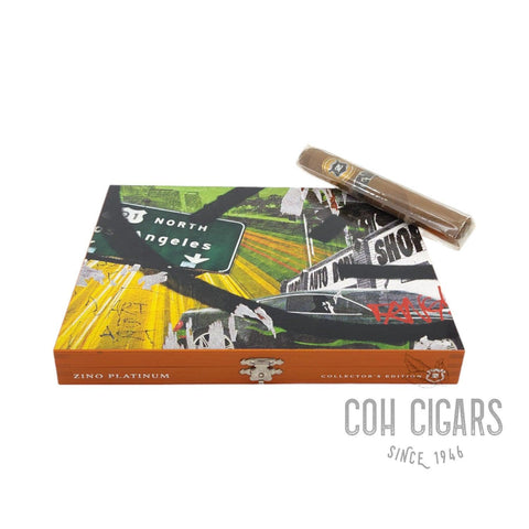 Coll. Ed. LA CarCult "Raw" | Box 10 | Zino Platinum cigar - HK CohCigars