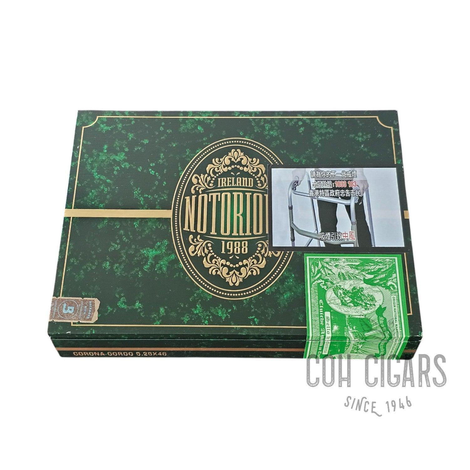 Corona Gordo | Box 10 | Notorious By Conor Mcgregor Cigars - HK CohCigars -雪茄