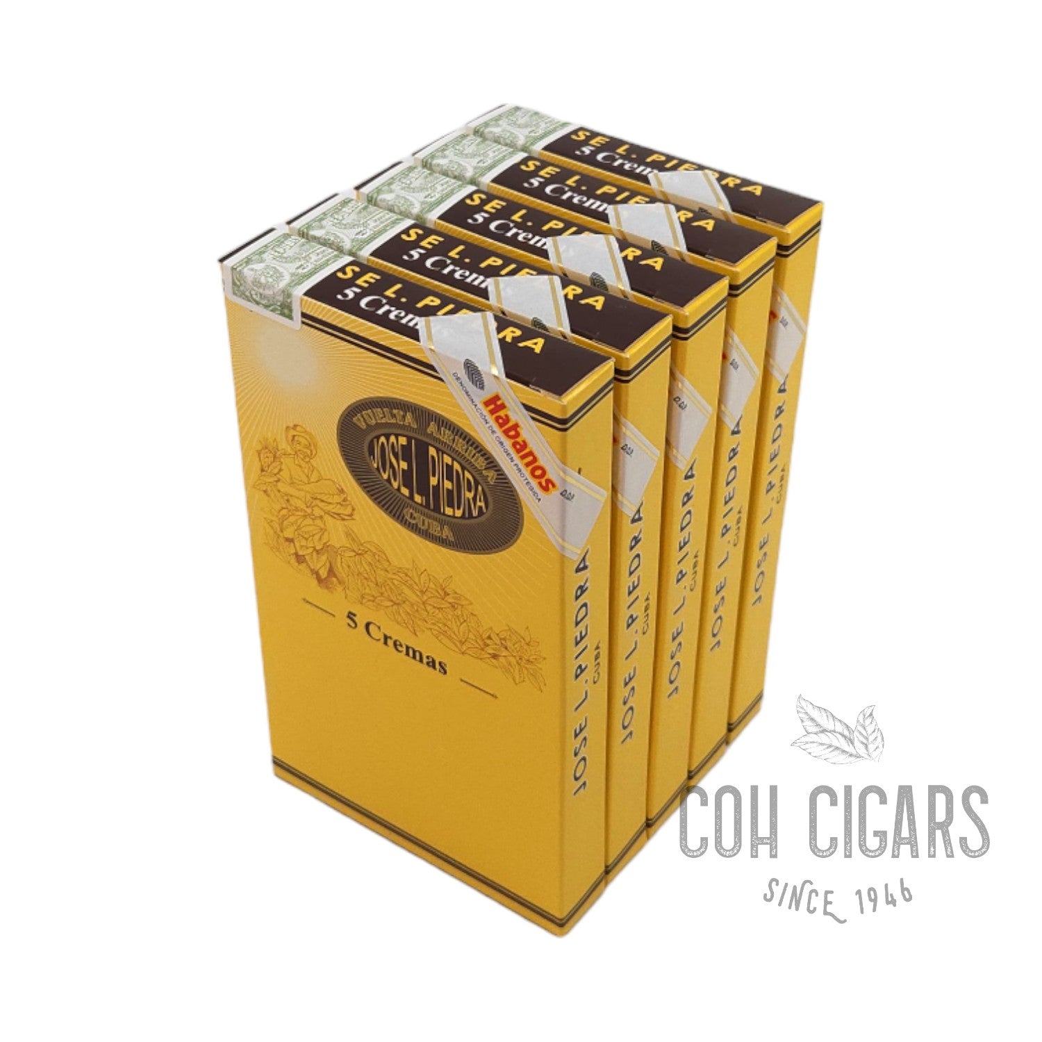 Cremas | Box 5x5 | Jose L. Piedra cigar - HK CohCigars -雪茄