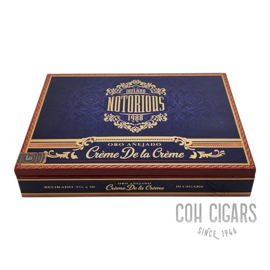 Creme De La Creme Belirado | Box 10 | Notorious By Conor Mcgregor Cigars