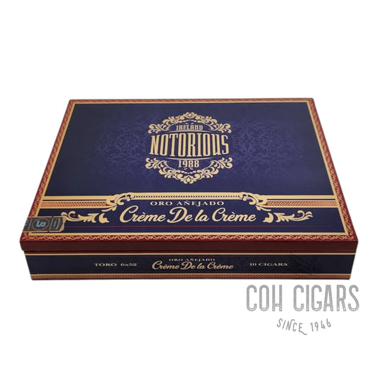 Creme De La Creme Toro | Box 10 | Notorious By Conor Mcgregor Cigars