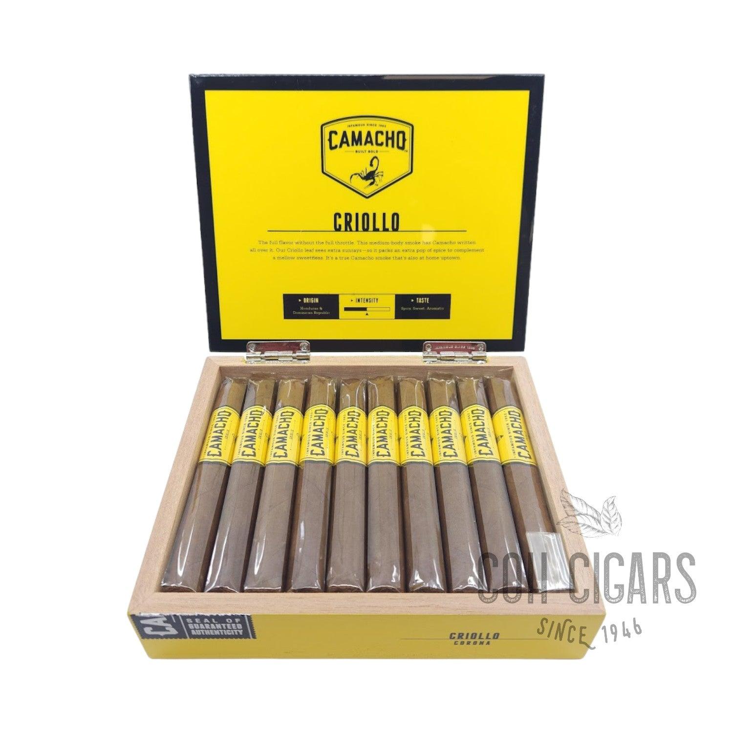 Criollo Corona | Box 20 | Camacho Cigars - HK CohCigars -雪茄