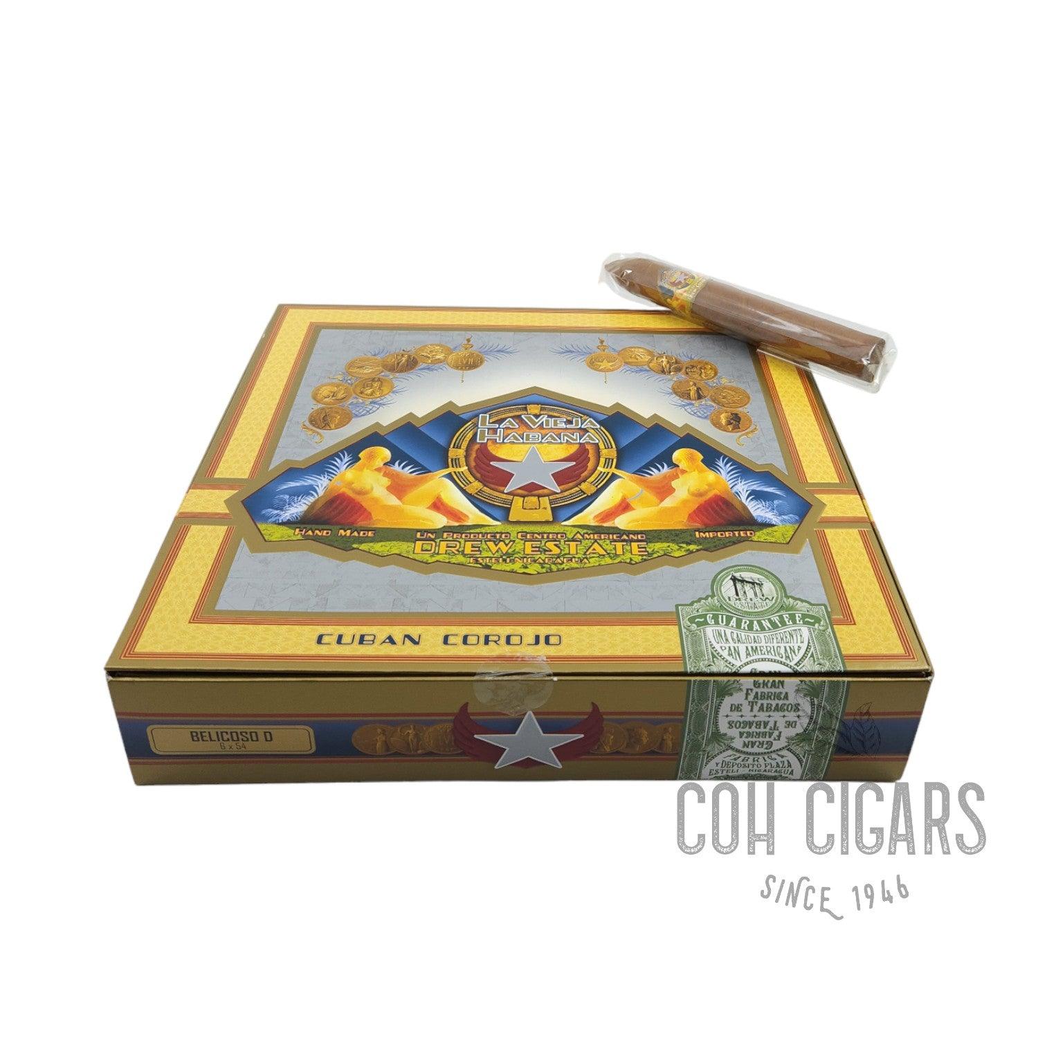 Cuban Corojo Belicoso D | Box 20 | La Vieja Habana cigar - HK CohCigars