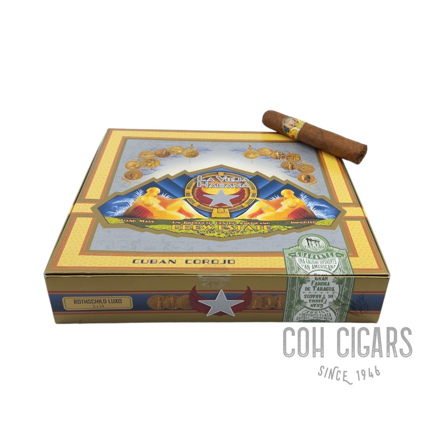 Cuban Corojo Rothschild Luxo | Box 20 | La Vieja Habana Cigars - HK CohCigars -雪茄