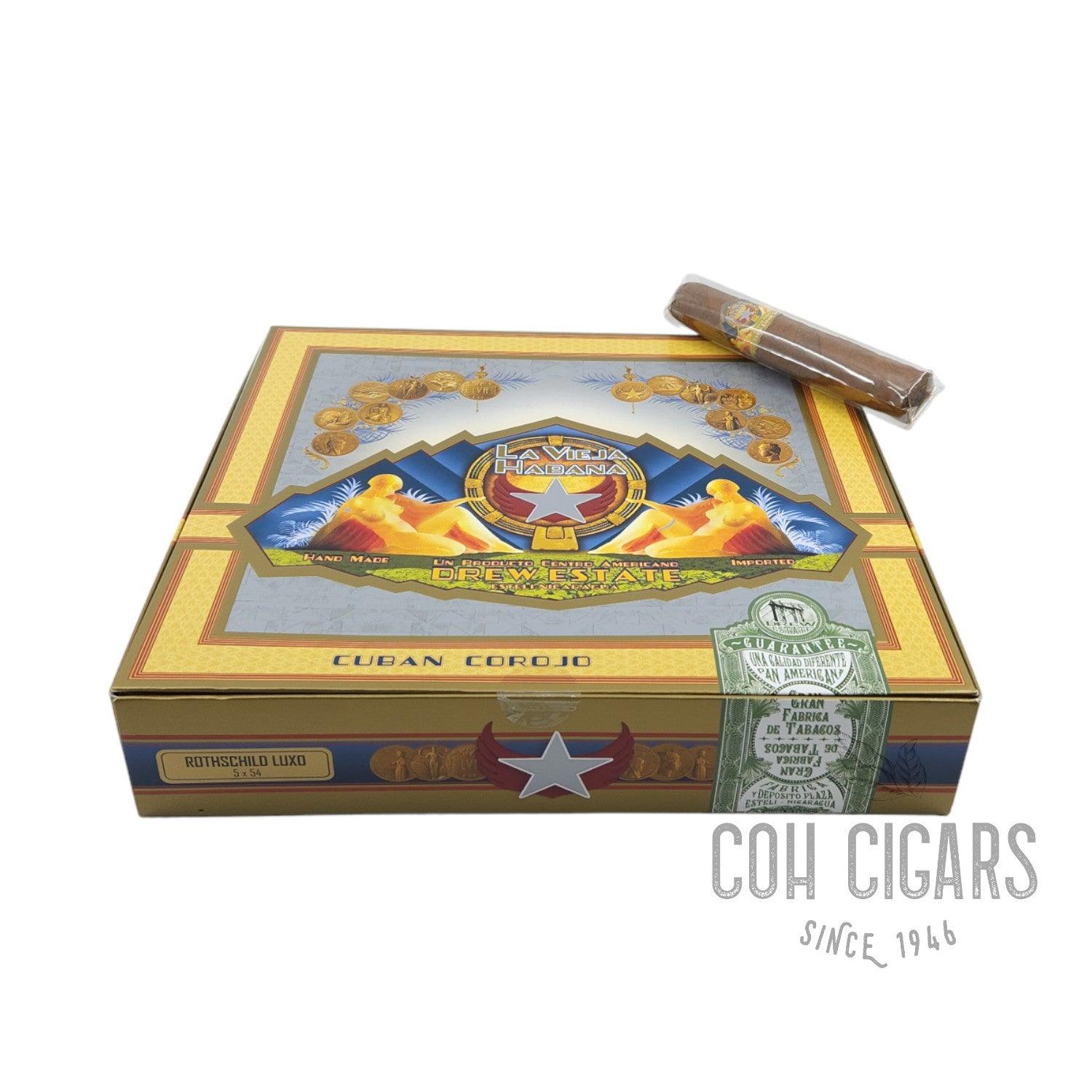 Cuban Corojo Rothschild Luxo | Box 20 | La Vieja Habana Cigars - HK CohCigars -雪茄