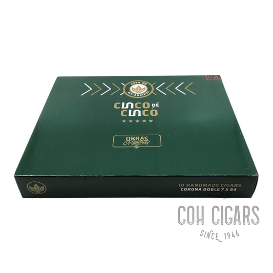 De Nicaragua Cinco de Cinco Corona Doble | Box 10 | Joya Cigars