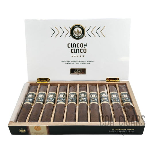 De Nicaragua Cinco de Cinco Robusto Gordo | Box 10 | Joya Cigars