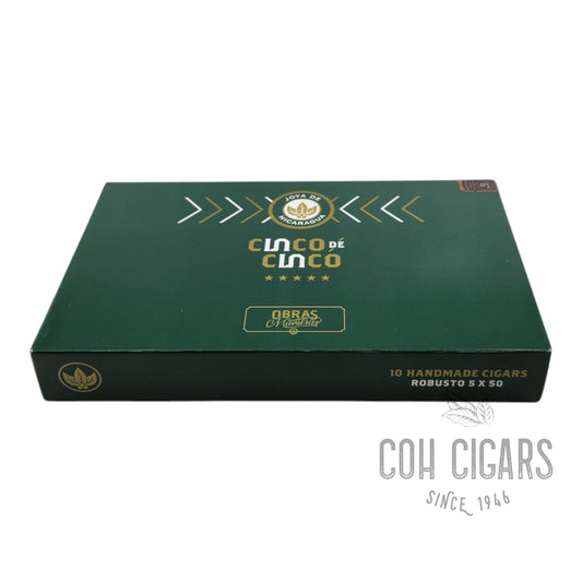 De Nicaragua Cinco De Cinco Robusto | Box 10 | Joya Cigars