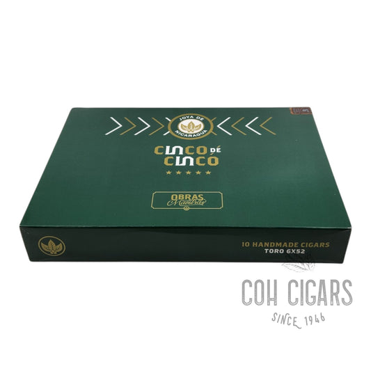 De Nicaragua Cinco de Cinco Toro | Box 10 | Joya Cigars