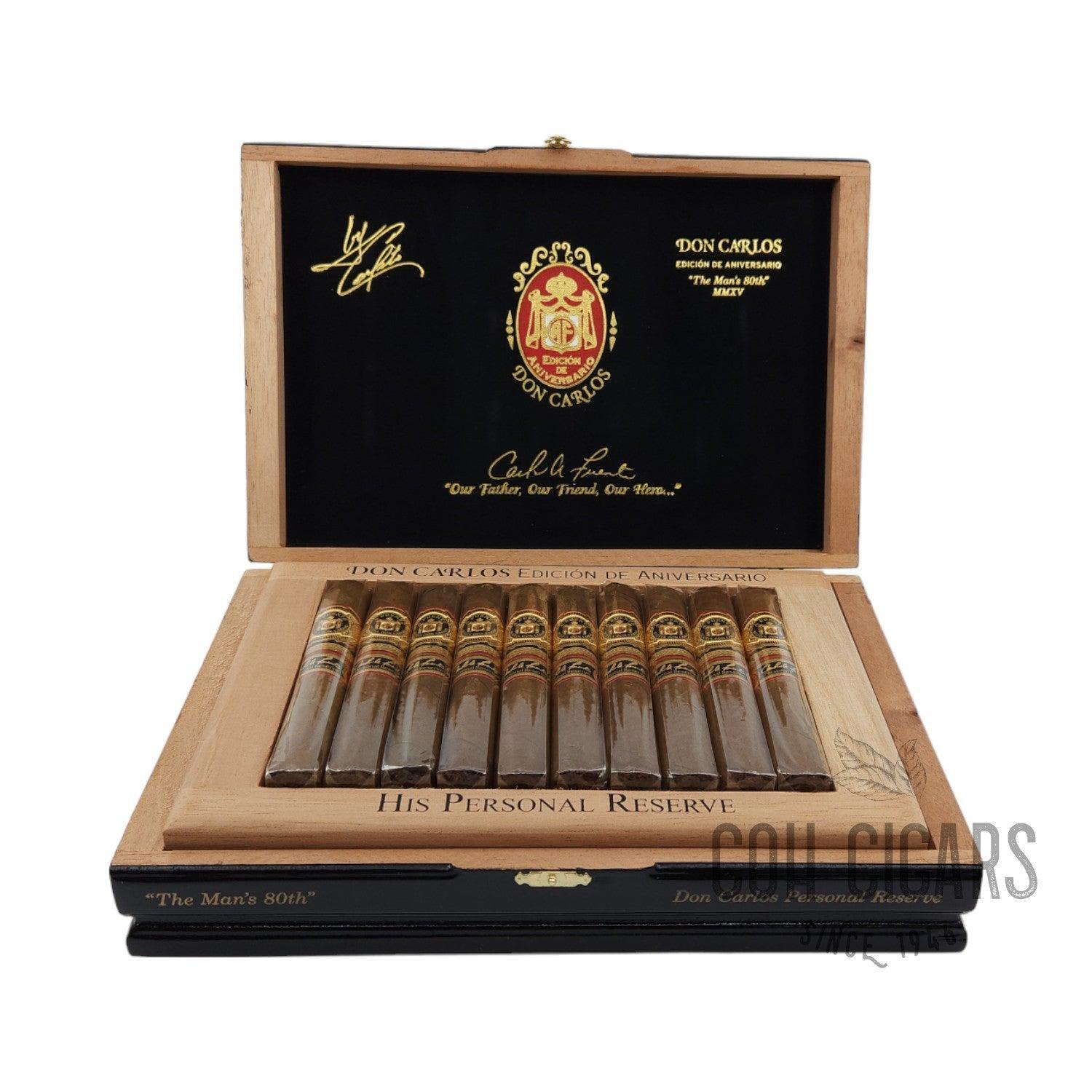 Don Carlos Edicion De Aniversario The Man's 80th MMXV | Box 20 | Arturo Fuente cigar - HK CohCigars