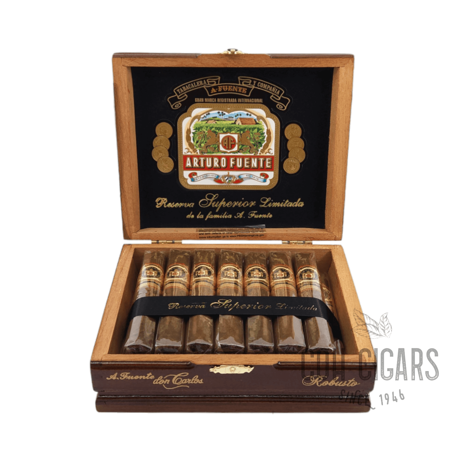 Don Carlos Robusto | Box 15 | Arturo Fuente cigar - HK CohCigars