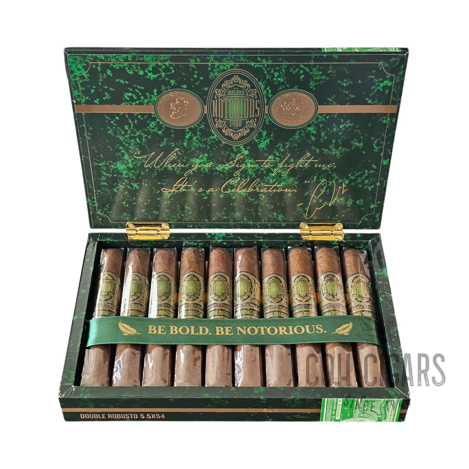 Double Robusto | Box 10 | Notorious By Conor Mcgregor Cigars - HK CohCigars -雪茄