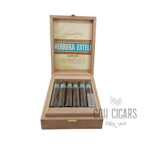 Drew Estate Cigar | Herrera Esteli Brazilian Stalk-Cut Maduro Robusto Grande | Box 12 - HK CohCigars