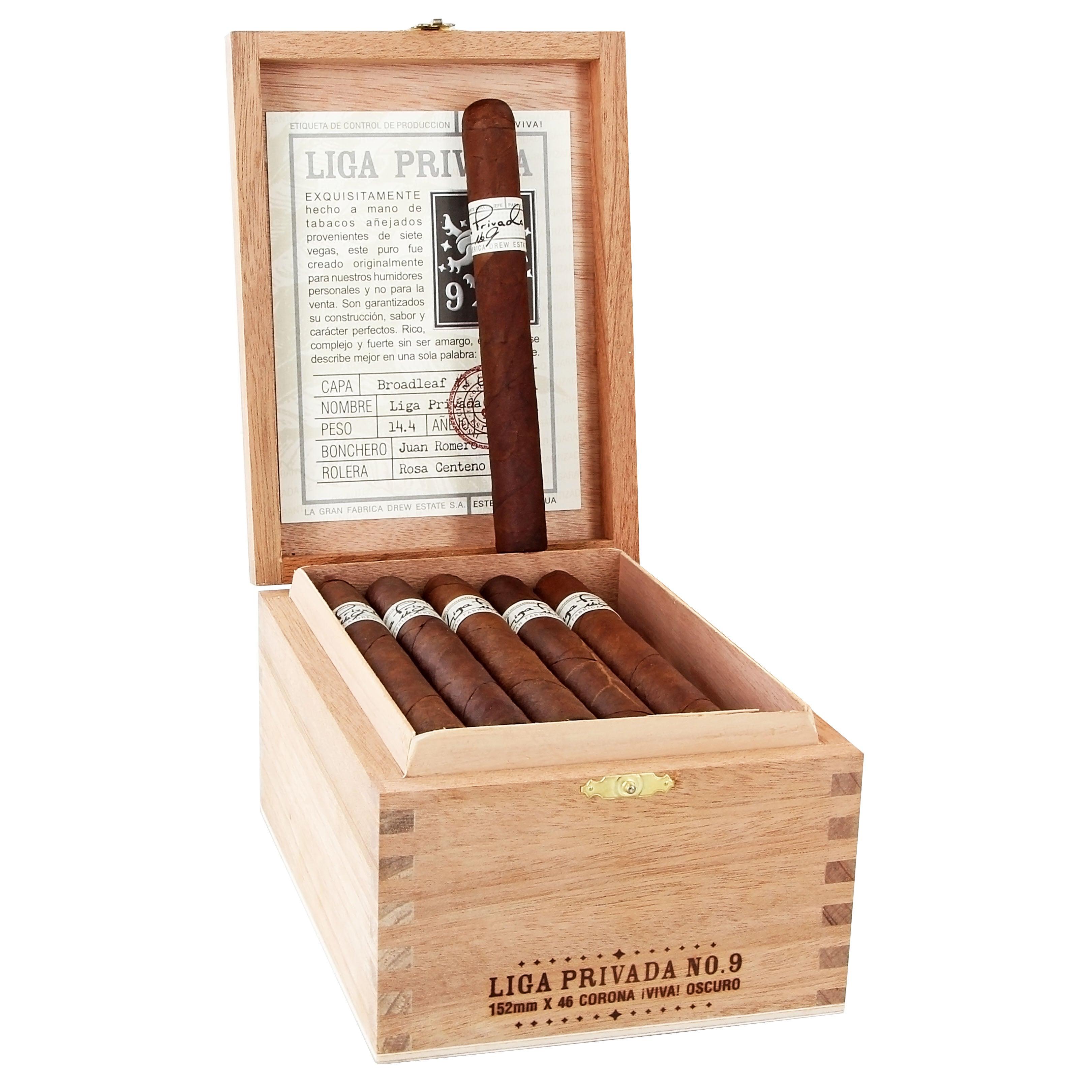 Drew Estate Cigar | Liga Privada No.9 Corona Viva | Box of 24 - hk.cohcigars