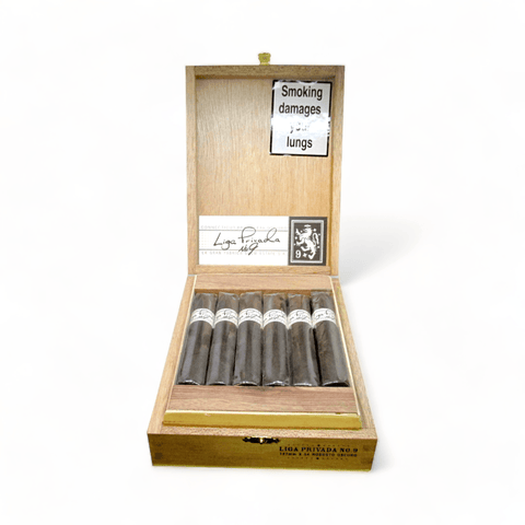 Drew Estate Cigars | Liga Privada | No 9 Robusto Oscuro 5 x 54 | Box of 12 - hk.cohcigars