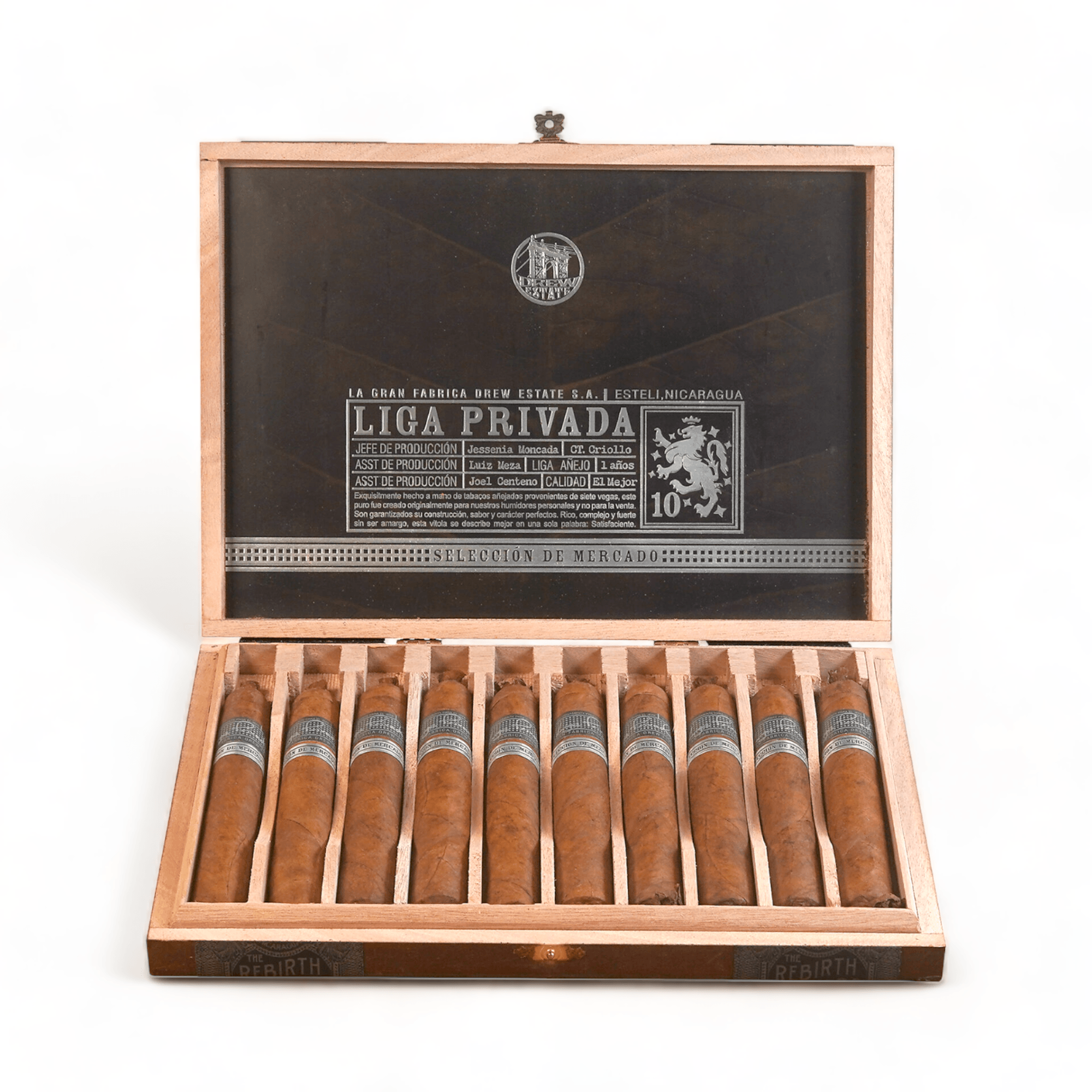 Drew Estate Cigars | Liga Privada 10 Aniversario Seleccion De Mercado | Box of 10 - hk.cohcigars
