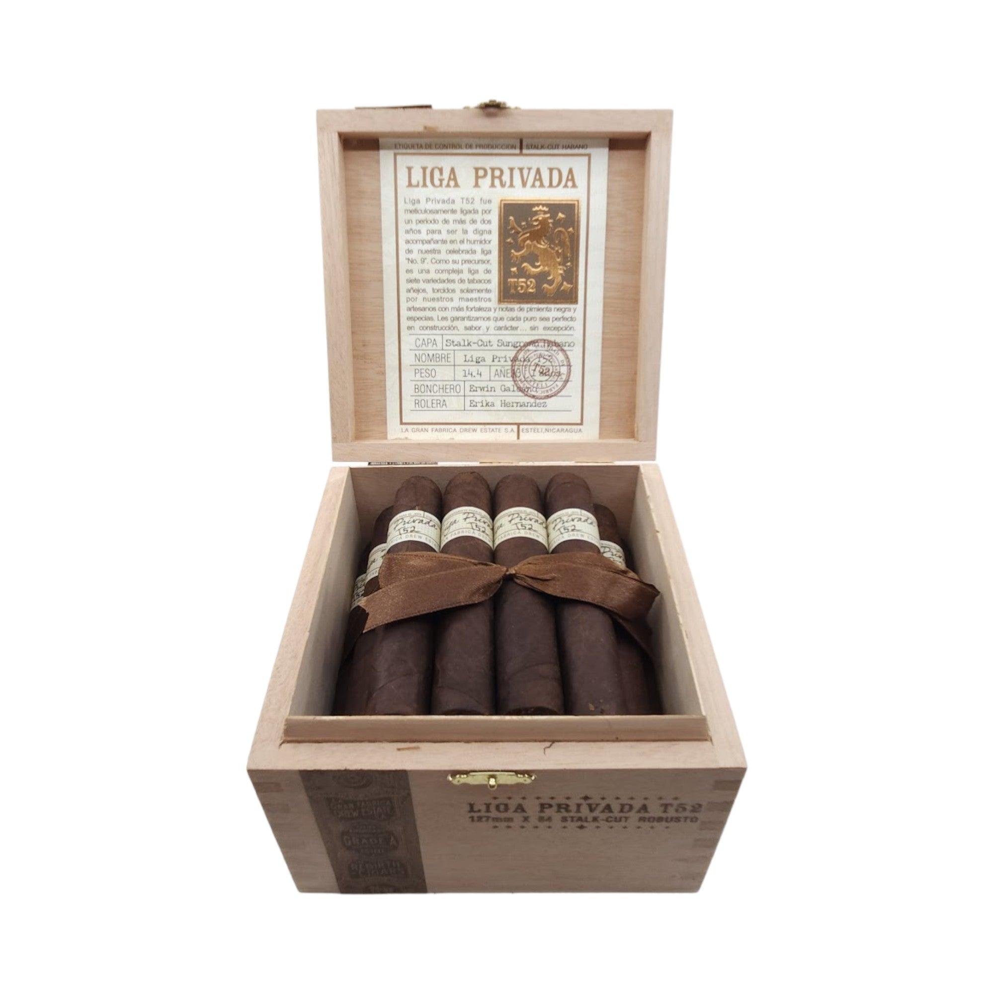 Drew Estate Cigar | Liga Privada T52 Robusto | Box 24 - HK CohCigars