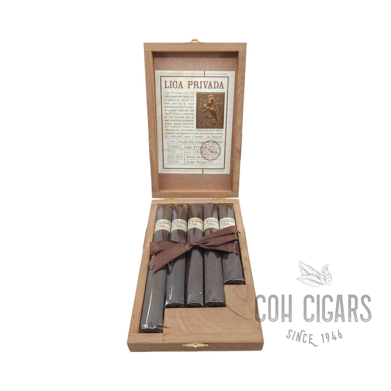 Drew Estate Cigar | Liga Privada T52 Various 5 Cigar Tasting Sampler | Box 5 - hk.cohcigars