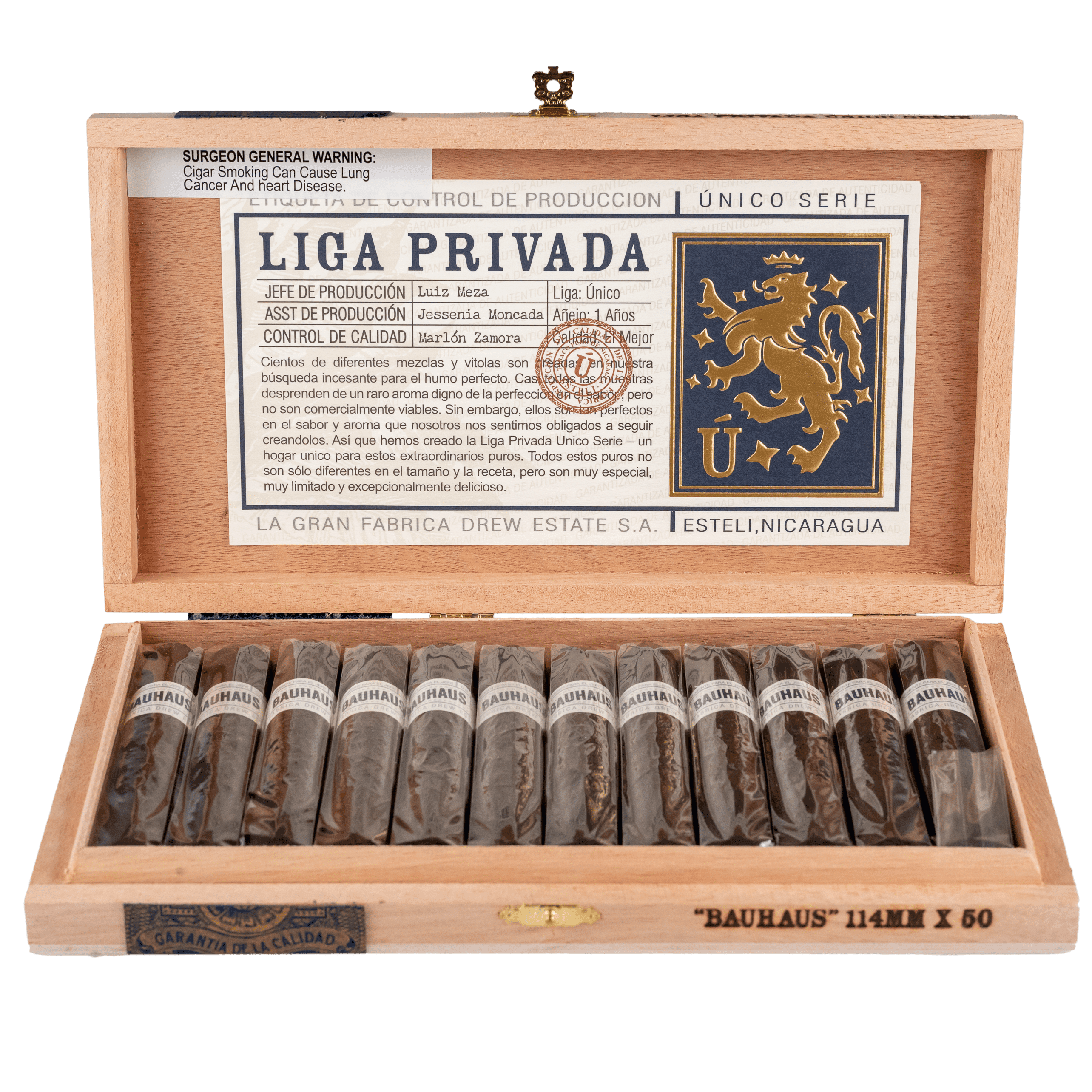 Drew Estate Cigar | Liga Privada Unico Serie Bauhaus EU Exclusive | Box of 12 - hk.cohcigars