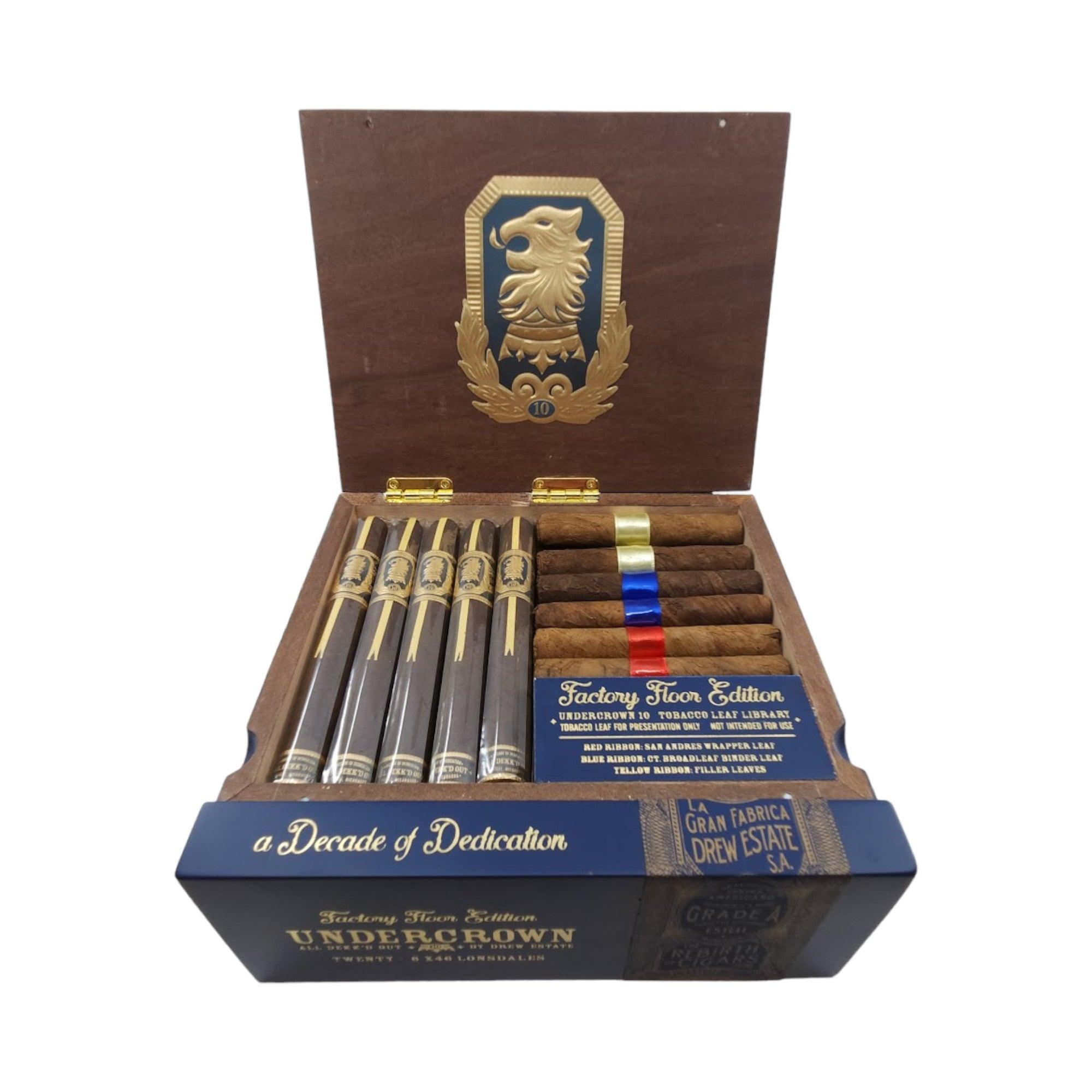 Drew Estate Cigar | Liga Undercrown 10 Factory Floor Edition Lonsdale | Box 20 - hk.cohcigars