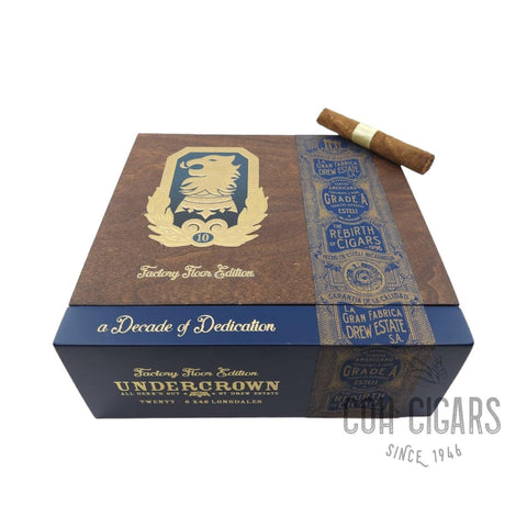 Drew Estate Cigar | Liga Undercrown 10 Factory Floor Edition Lonsdale | Box 20 - hk.cohcigars