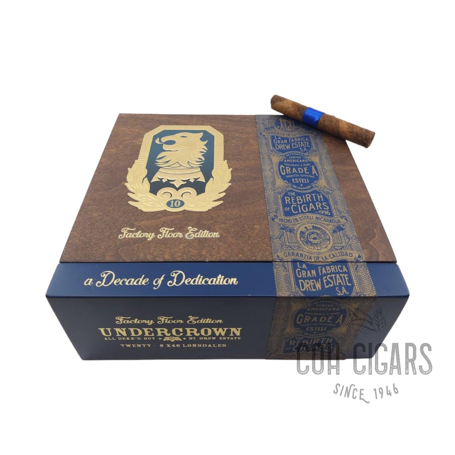 Drew Estate Cigar | Liga Undercrown 10 Factory Floor Edition Lonsdale | Box 20 - hk.cohcigars