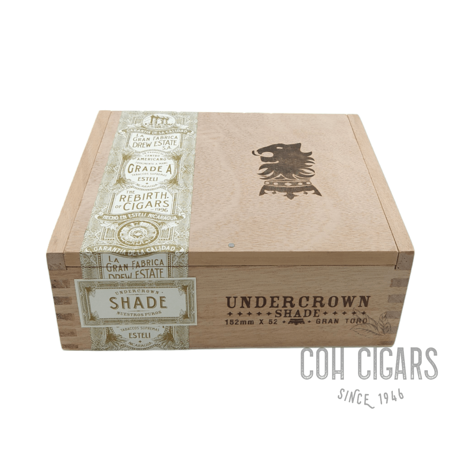 Drew Estate Cigar | Liga Undercrown Shade Gran Toro | Box 25 - hk.cohcigars