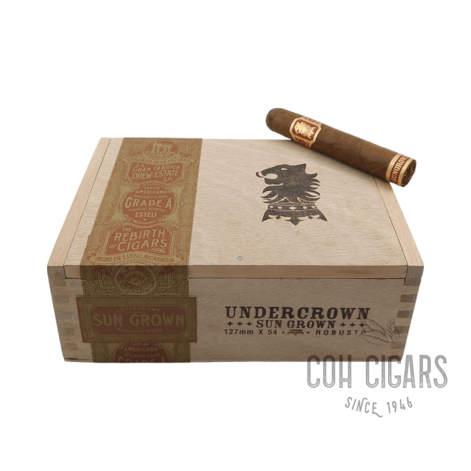 Drew Estate Cigar | Liga Undercrown Sun Grown Robusto | Box 25 - hk.cohcigars