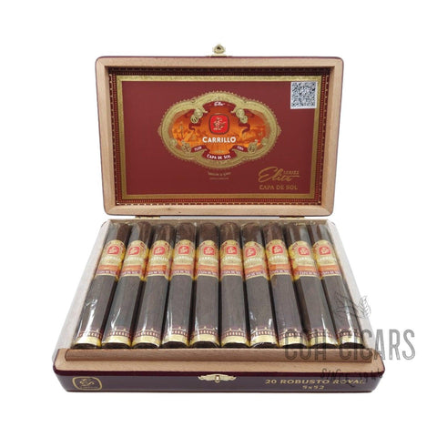 E.P. Carrillo Cigar | Capa De Sol Habano Robusto Royal | Box 20 - hk.cohcigars