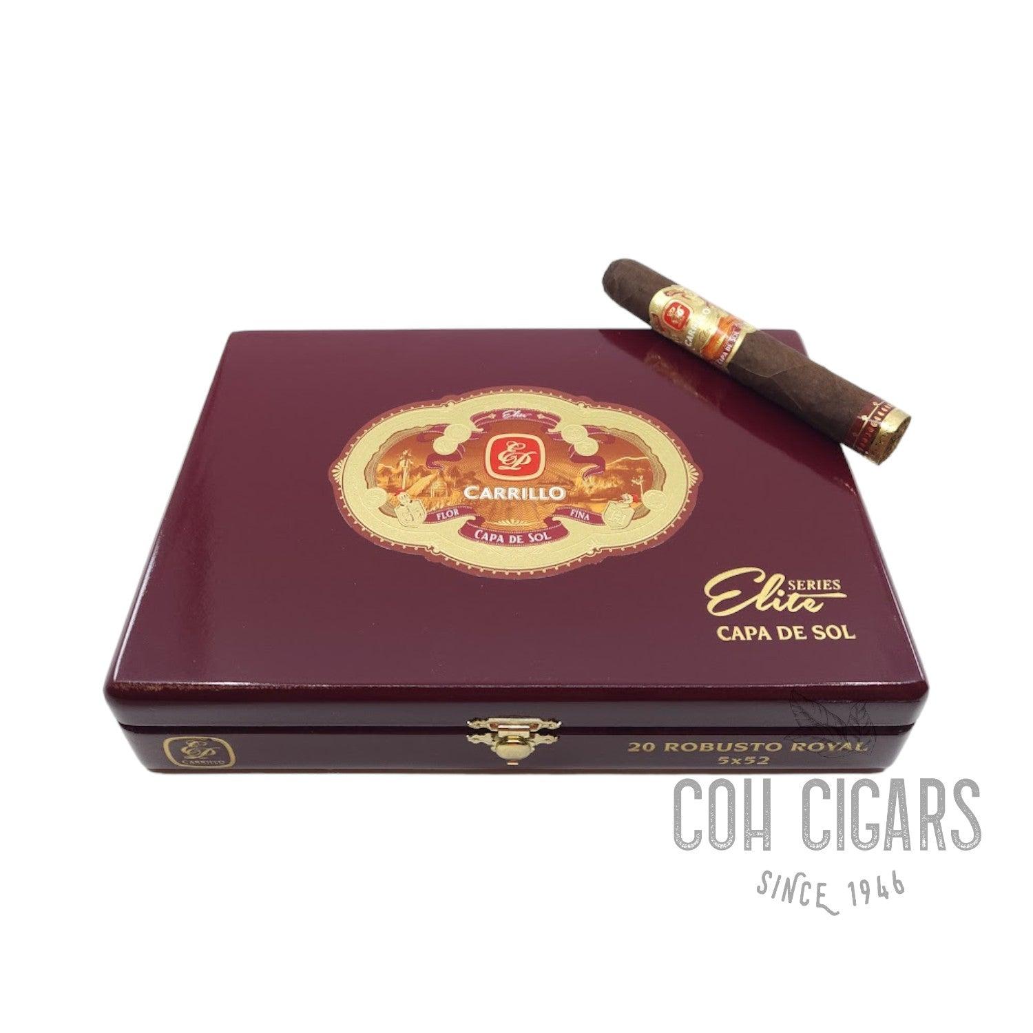 E.P. Carrillo Cigar | Capa De Sol Habano Robusto Royal | Box 20 - hk.cohcigars