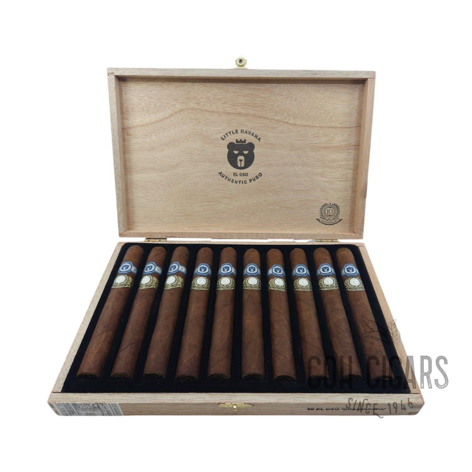 El Oso 10th Anniversary Grand Papa | Box 10 | Warped Cigars - HK CohCigars -雪茄