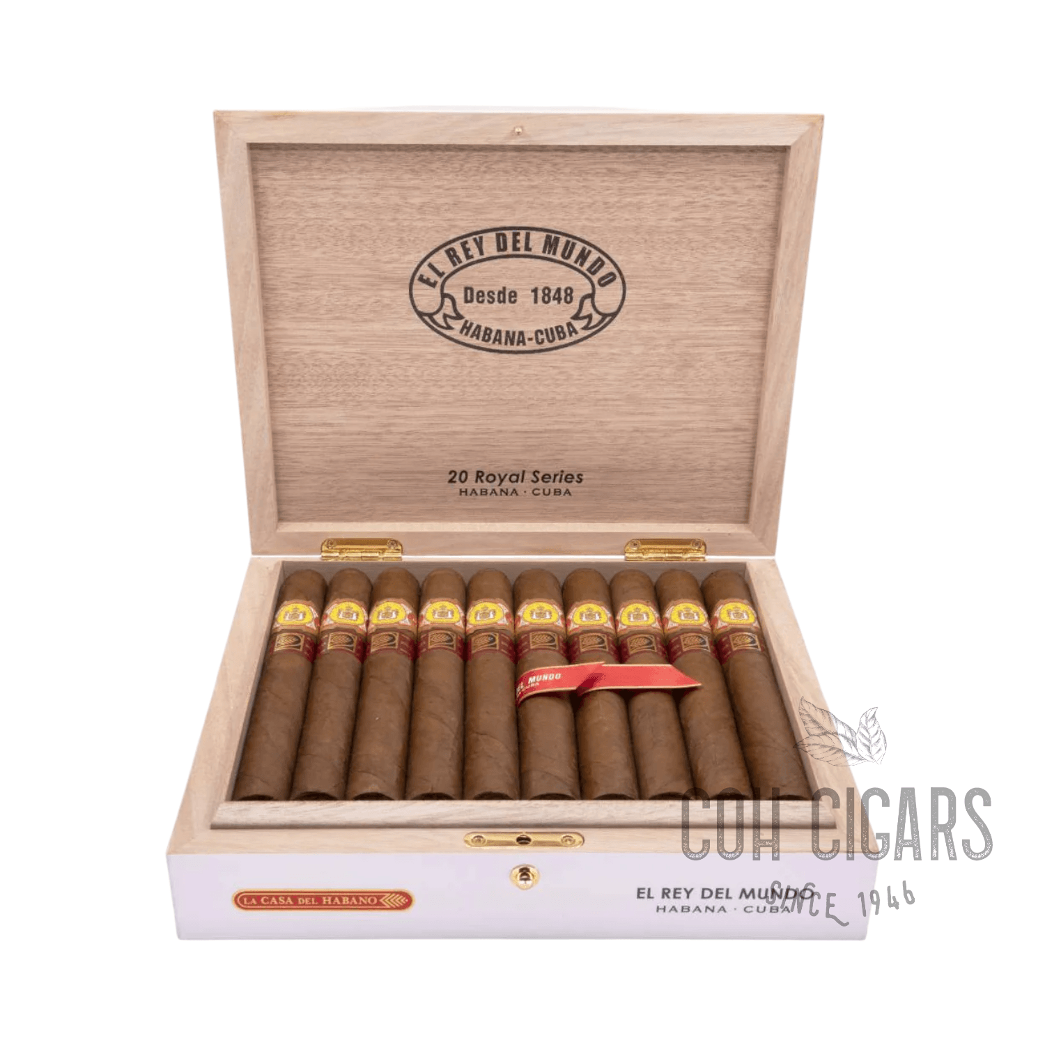 El Rey Del Mundo Cigar | Royal Series | Box 20 - hk.cohcigars