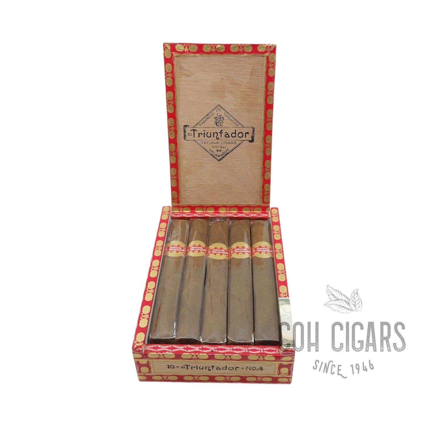 EL Triunfadores No.4 | Box 10 | Tatuaje Cigars - HK CohCigars -雪茄