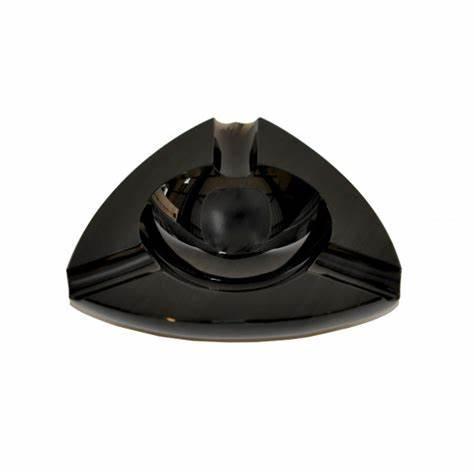 ELIE BLEU Ashtray "Obsidienne" black for 3 cigars - HK CohCigars