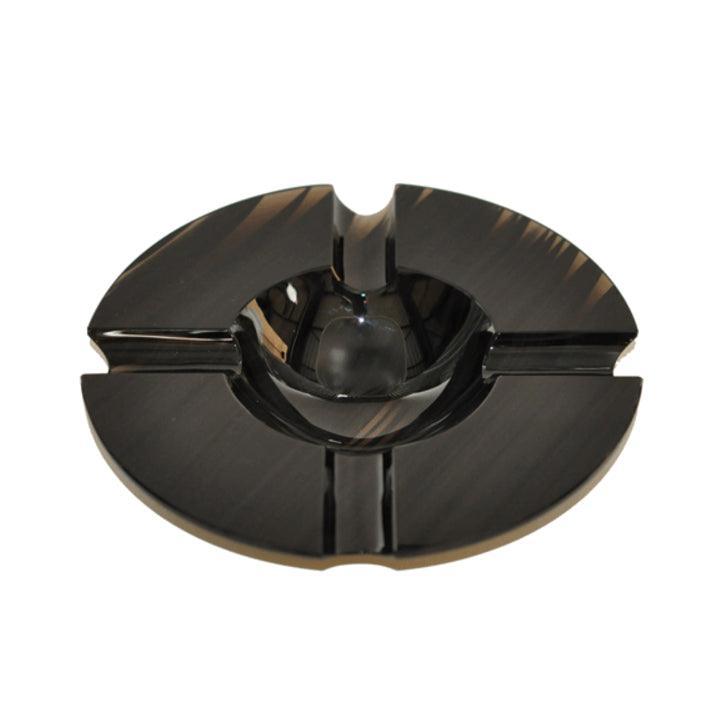 ELIE BLEU Ashtray "Obsidienne" black for 4 cigars - HK CohCigars
