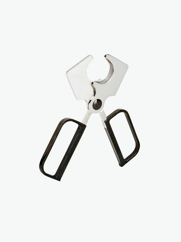ELIE BLEU Cigar Cutter Stainless EBC-3 Black Button / Black Etched Handles - HK CohCigars