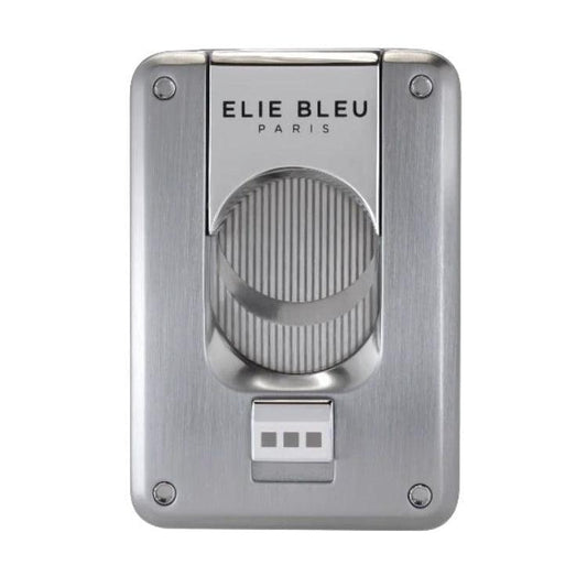 ELIE BLEU Cutter Collection Brushed Chrome - HK CohCigars