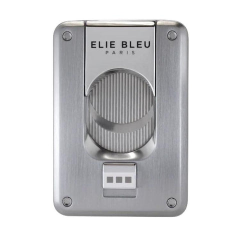 ELIE BLEU Cutter Collection Brushed Chrome - HK CohCigars
