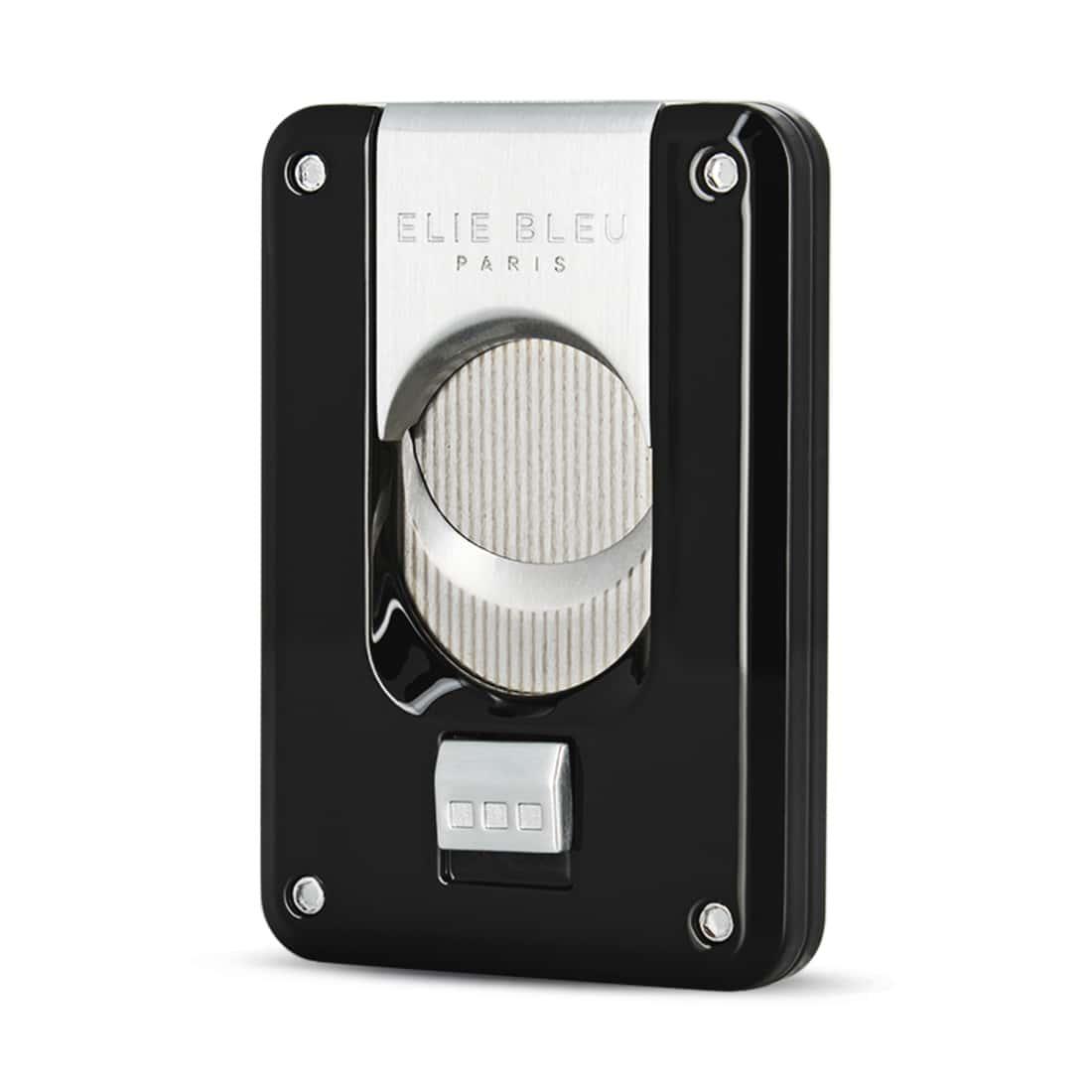 ELIE BLEU Cutter Collection Hi gloss Black Lacquer - HK CohCigars