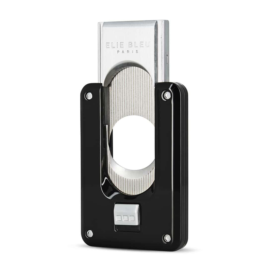 ELIE BLEU Cutter Collection Hi gloss Black Lacquer - HK CohCigars