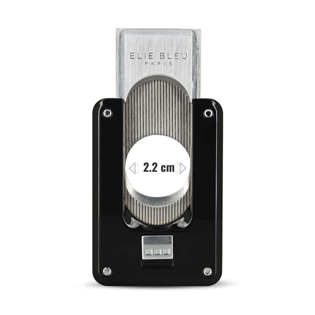 ELIE BLEU Cutter Collection Hi gloss Black Lacquer - HK CohCigars