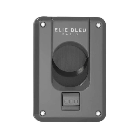 ELIE BLEU EBC4 Cigare-cutter Grey Lacquer Black Blade - HK CohCigars