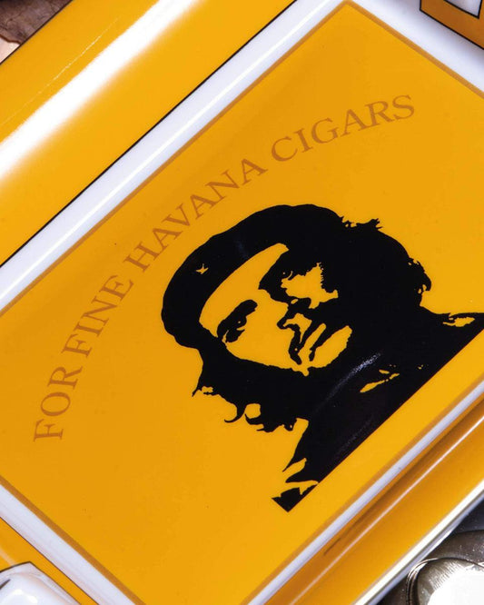 ELIE BLEU Porcelain ashtray "CHE" yellow - HK CohCigars
