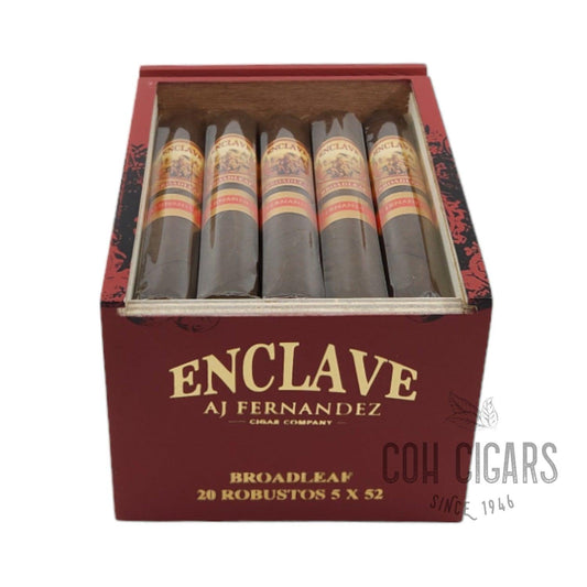 Enclave Broadleaf Robusto | Box 20 | AJ Fernandez cigar - HK CohCigars