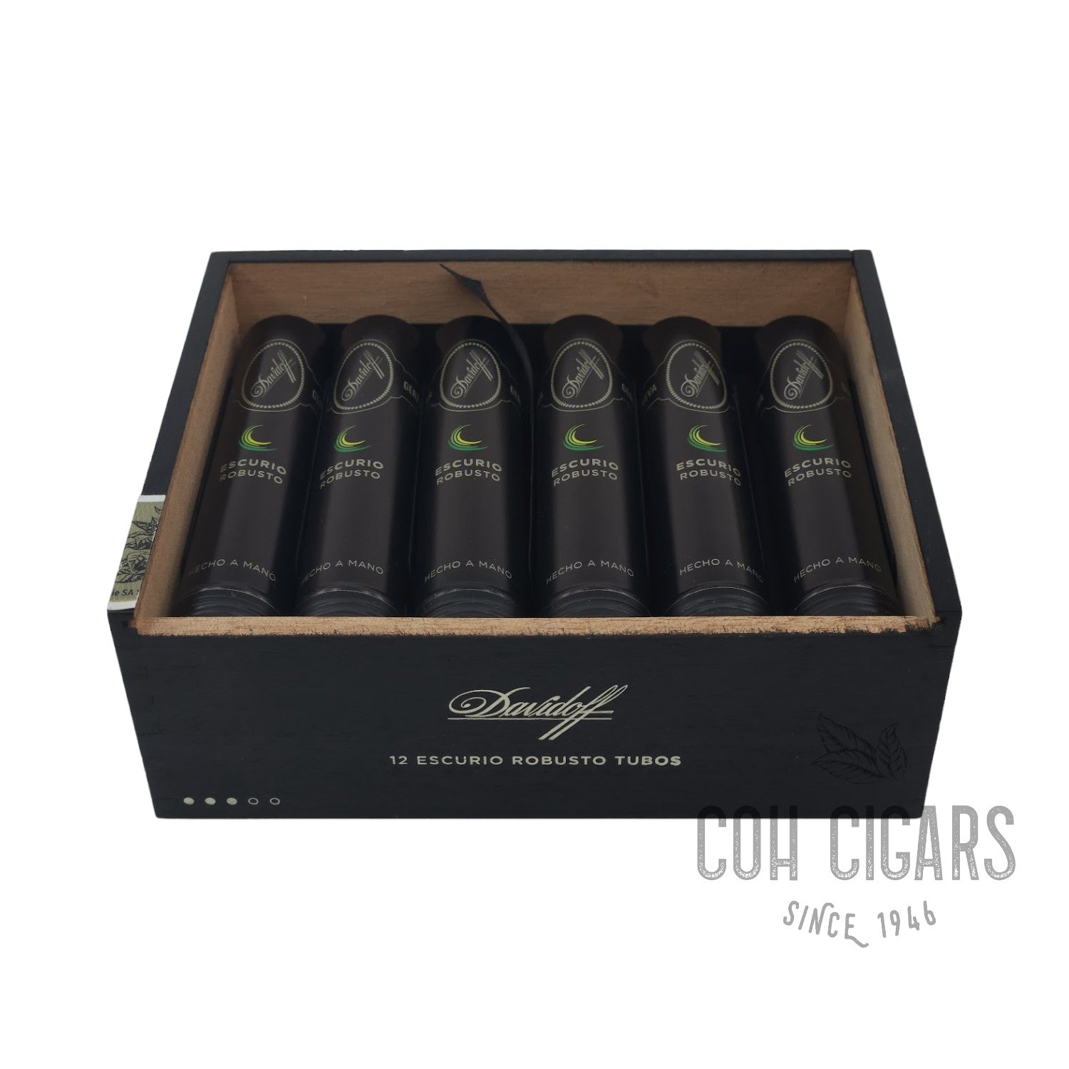 Escurio Robusto Tubos | Box 12 | Davidoff cigar - HK CohCigars -雪茄