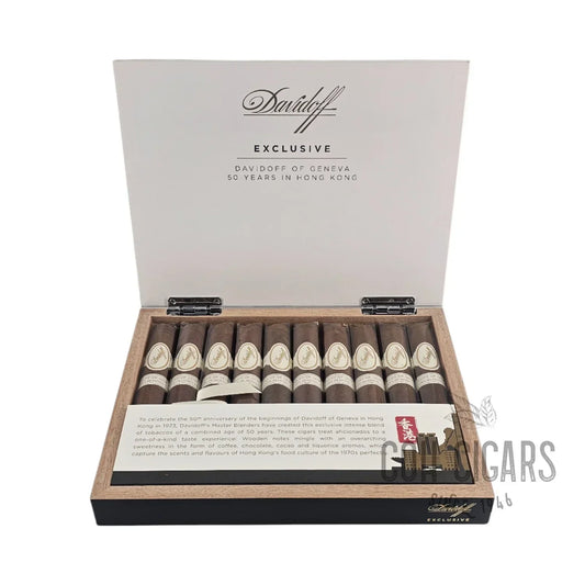 Exclusive Hong Kong 50 Years Limited Edition 2025 | Box 10 | Davidoff Cigars - HK CohCigars -雪茄
