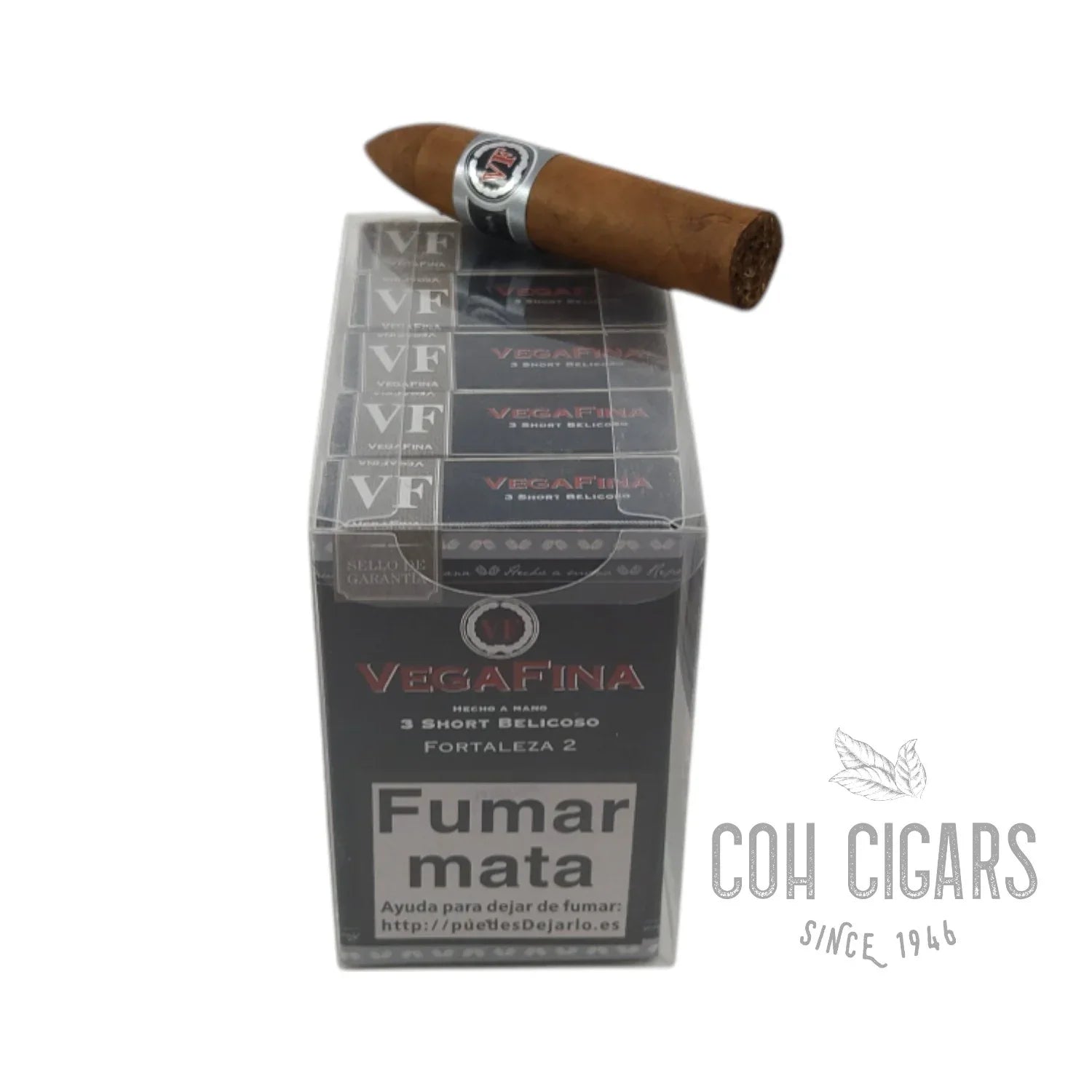 F2 Short Belicoso | Box 15 | Vegafina Cigars - HK CohCigars -雪茄