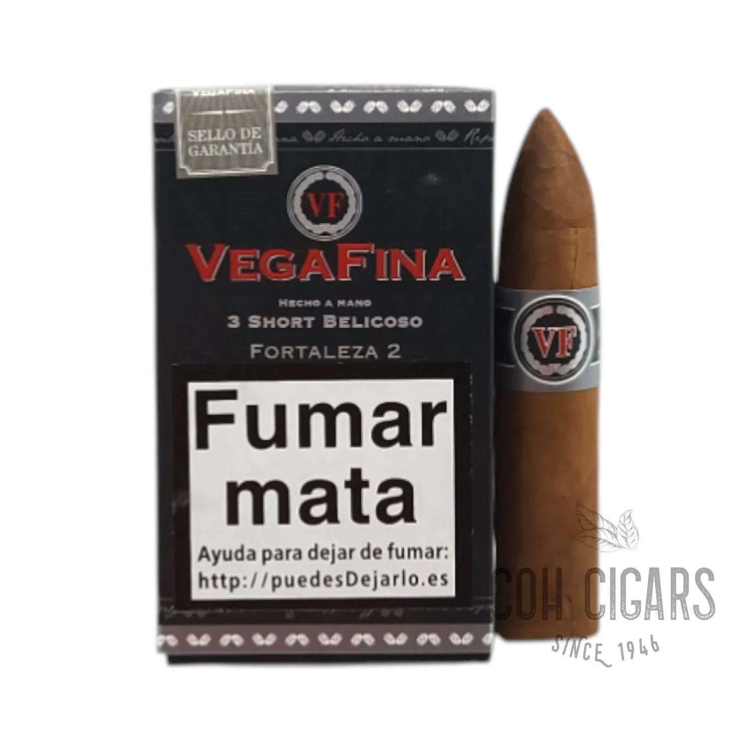 F2 Short Belicoso | Box 15 | Vegafina Cigars - HK CohCigars -雪茄